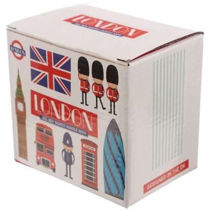 London Souvenir Big Ben Ceramic Shaped Handle Mug - Image 5
