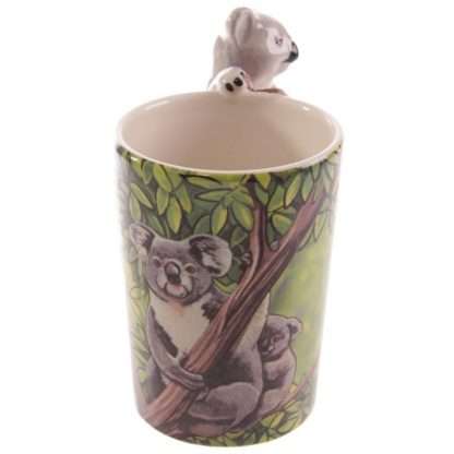 Zooniverse Koala Ceramic Shaped Handle Mug - Image 2