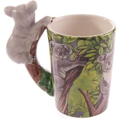 Zooniverse Koala Ceramic Shaped Handle Mug - Image 3