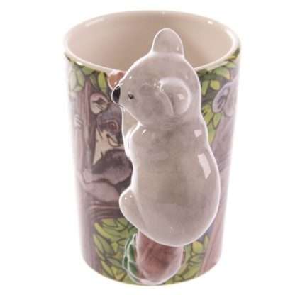 Zooniverse Koala Ceramic Shaped Handle Mug - Image 4