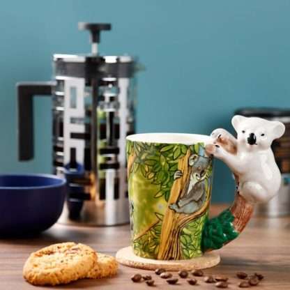Zooniverse Koala Ceramic Shaped Handle Mug - Image 5