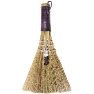Wicca Broom - Goddess with Amethyst 20cm