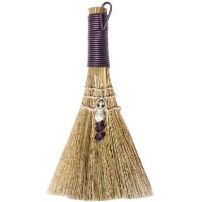 Wicca Broom - Goddess with Amethyst 20cm