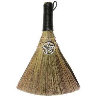 Wicca Broom  - Pentacle 20cm