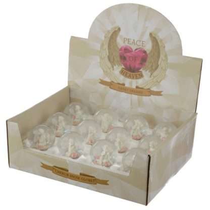 Peace of Heaven Sweet Dreams Cherub Snow Globe - Image 5