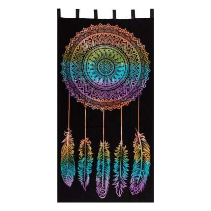 Curtain - Feather Tie Dye 111cm x 222cm