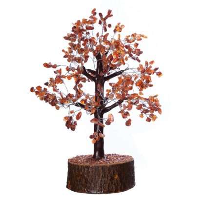 Gemstone Tree Large - Carnelian
