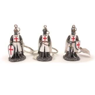 Crusader Knight Defender Keyring