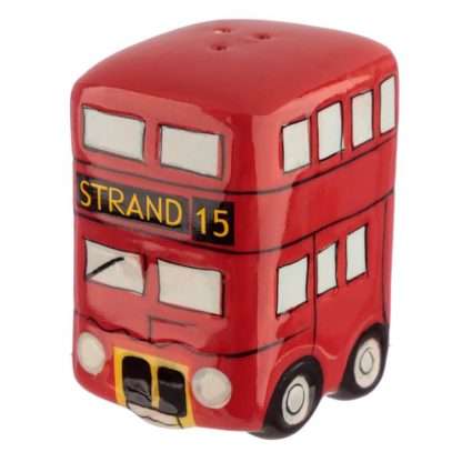 London Icons Red Routemaster Bus Ceramic Salt & Pepper Set - Image 6