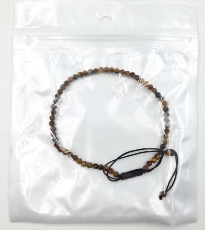 Star Cut Faceted Gemstone Bracelet Tiger Eye - Image 2