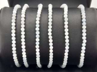 Star Cut Faceted Gemstone Bracelet Aquamarine