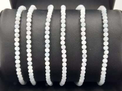 Star Cut Faceted Gemstone Bracelet Aquamarine