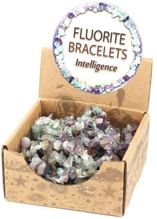 Fluorite Bracelets with Display Box