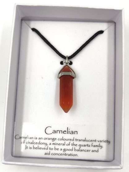 Gemstone Double Points Pendant - Image 3
