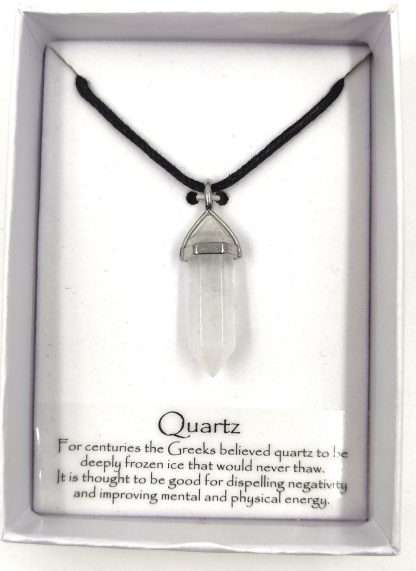 Gemstone Double Points Pendant - Image 5