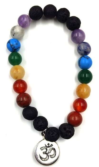 Gemstone Chakra Bracelets Set - Image 5