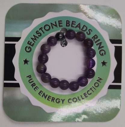 Gemstone Bead Rings-Assorted - Image 4