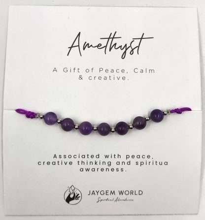 Gemstone Bead Bracelets on a Stand - Image 6