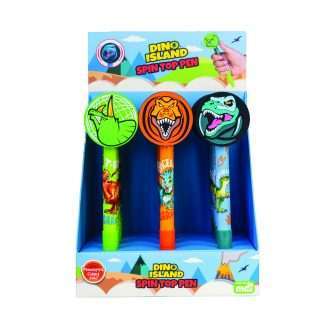 Dino Island Spin Top Dino Pen