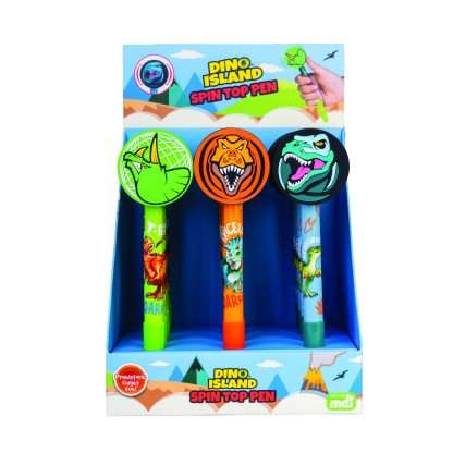 Dino Island Spin Top Dino Pen