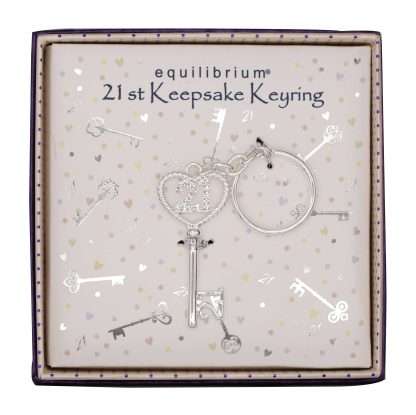Equilibrium Keepsake 21st Keyring - Image 2