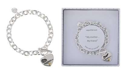 Equilibrium Bracelet My Mother 2 Toned Silver & Gold