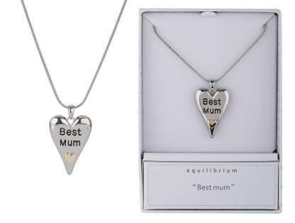 Equilibrium Necklace Two Toned Best Mum