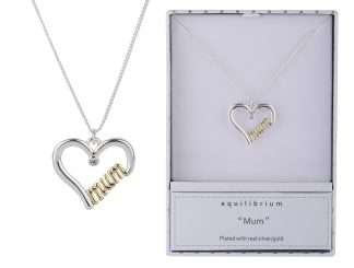 Equilibrium Mum Necklace Two Toned