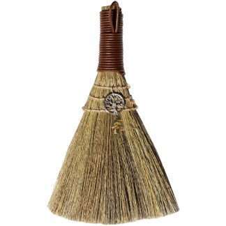 Wicca Broom  - Tree of Life with Tiger Eye 20cm