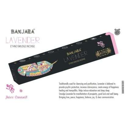 BANJARA 15gms - Lavender Incense Box of 12 - Image 2