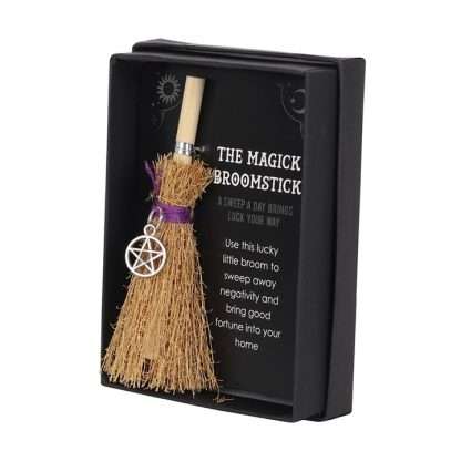 Pentagram Mini Magick Broomstick - Image 3