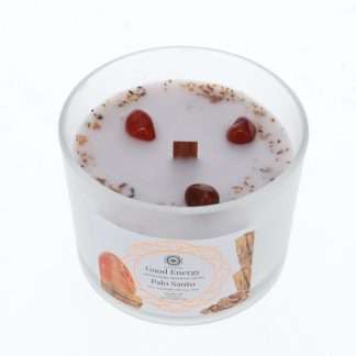 GEMSTONE CANDLE - Good Energy Palo Santo