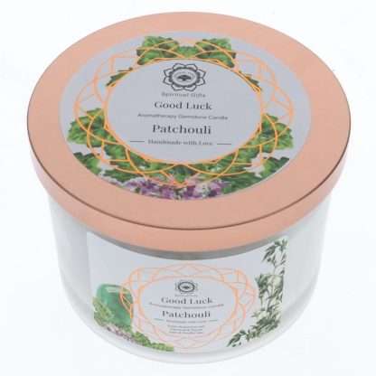 GEMSTONE CANDLE - Good Luck Patchouli 256gms - Image 2
