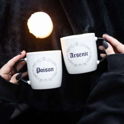 Poison & Arsenic Ceramic Couples Mug Set - Image 5
