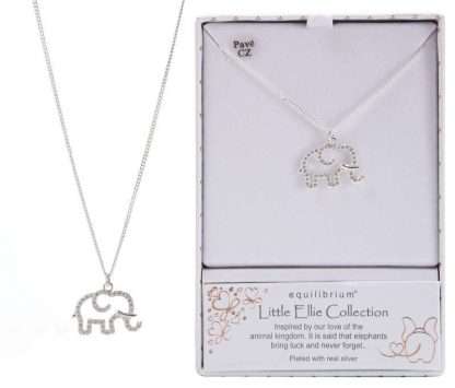 Equilibrium Little Ellie Silver-Plated Necklace