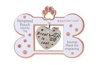 Equilibrium Engravable Pooch ID Tag Drool is Good