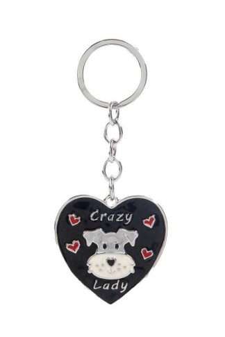 Equilibrium Pooch Keyring Crazy Dog Lady