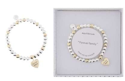 Equilibrium Heart Galore 2Tone Friends Bracelet