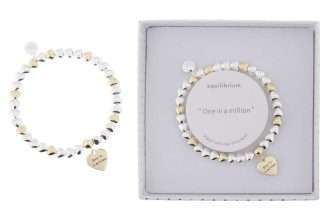 Equilibrium Heart Galore 2Tone Friends Bracelet