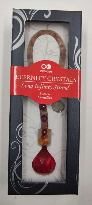 Eternity Crystal Strand Carnelian