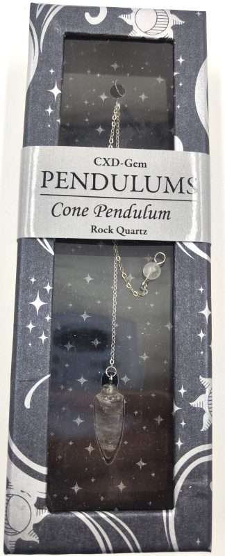 Clear Quartz Cone Pendulum