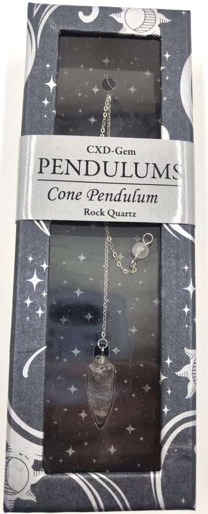 Clear Quartz Cone Pendulum