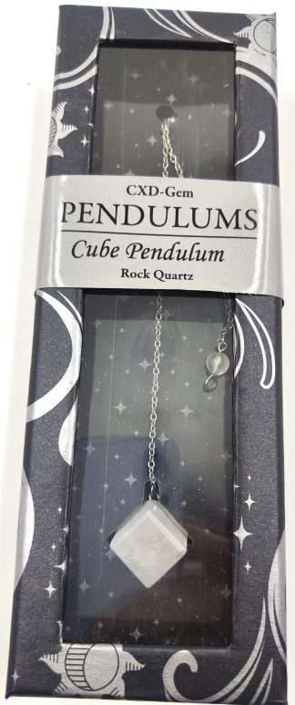 Clear Quartz Cube Pendulum