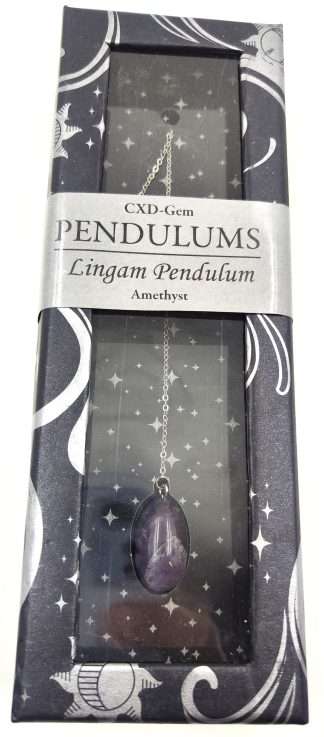 Amethyst Lingam Pendulum