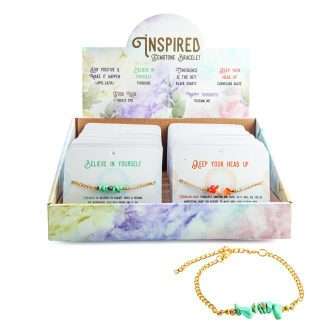 Inspired Gemstone Bracelet
