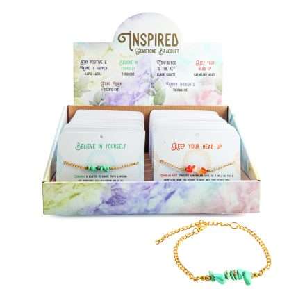 Inspired Gemstone Bracelet