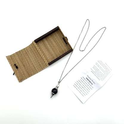 Pendulum Necklace-  Amethyst - Image 2