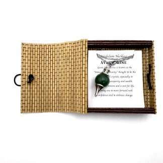 Pendulum Necklace- Aventurine