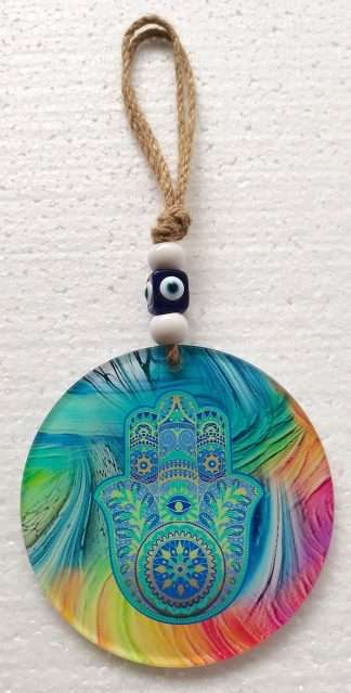 Boho Hamsa Wall Hanging