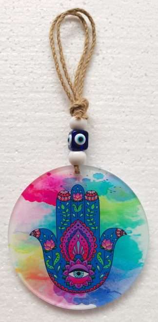 Boho Hamsa Wall Hanging